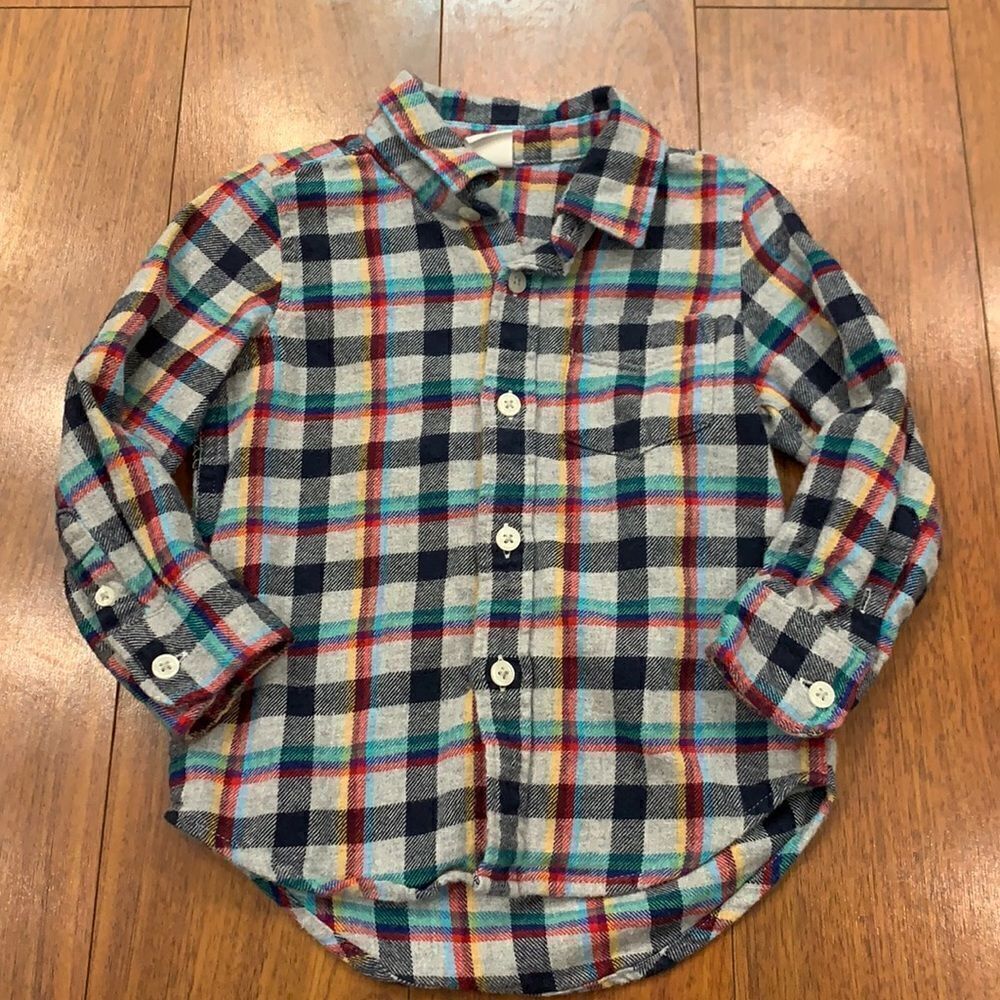 Gap Plaid Flannel Size 2T 
